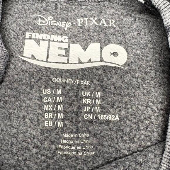 Disney Pixar Finding Nemo Dory Shark Crewneck Sweatshirt size M Vintage Wash - Picture 5 of 10